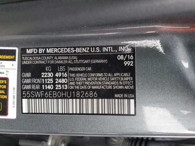 Photo 11 VIN: 55SWF6EB0HU182686 - MERCEDES-BENZ C 43 4MATI 