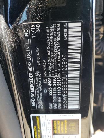 Photo 11 VIN: 55SWF6EB5GU122899 - MERCEDES-BENZ C-CLASS 