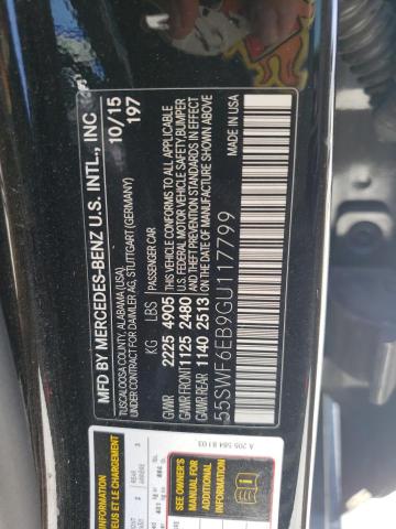 Photo 12 VIN: 55SWF6EB9GU117799 - MERCEDES-BENZ C 450 4MAT 