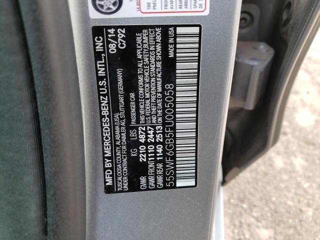 Photo 12 VIN: 55SWF6GB5FU005058 - MERCEDES-BENZ C 400 4MAT 