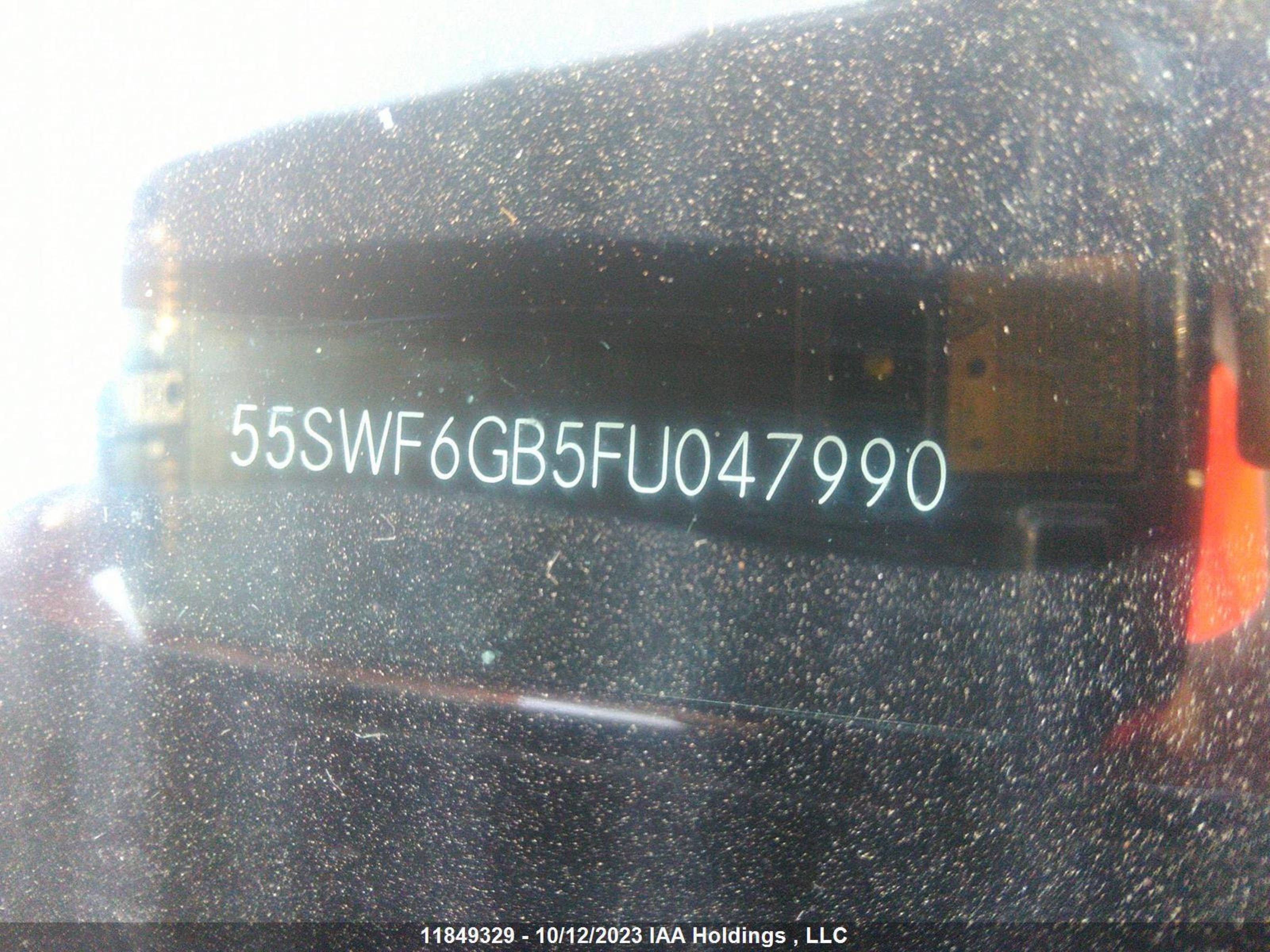 Photo 8 VIN: 55SWF6GB5FU047990 - MERCEDES-BENZ C-KLASSE 