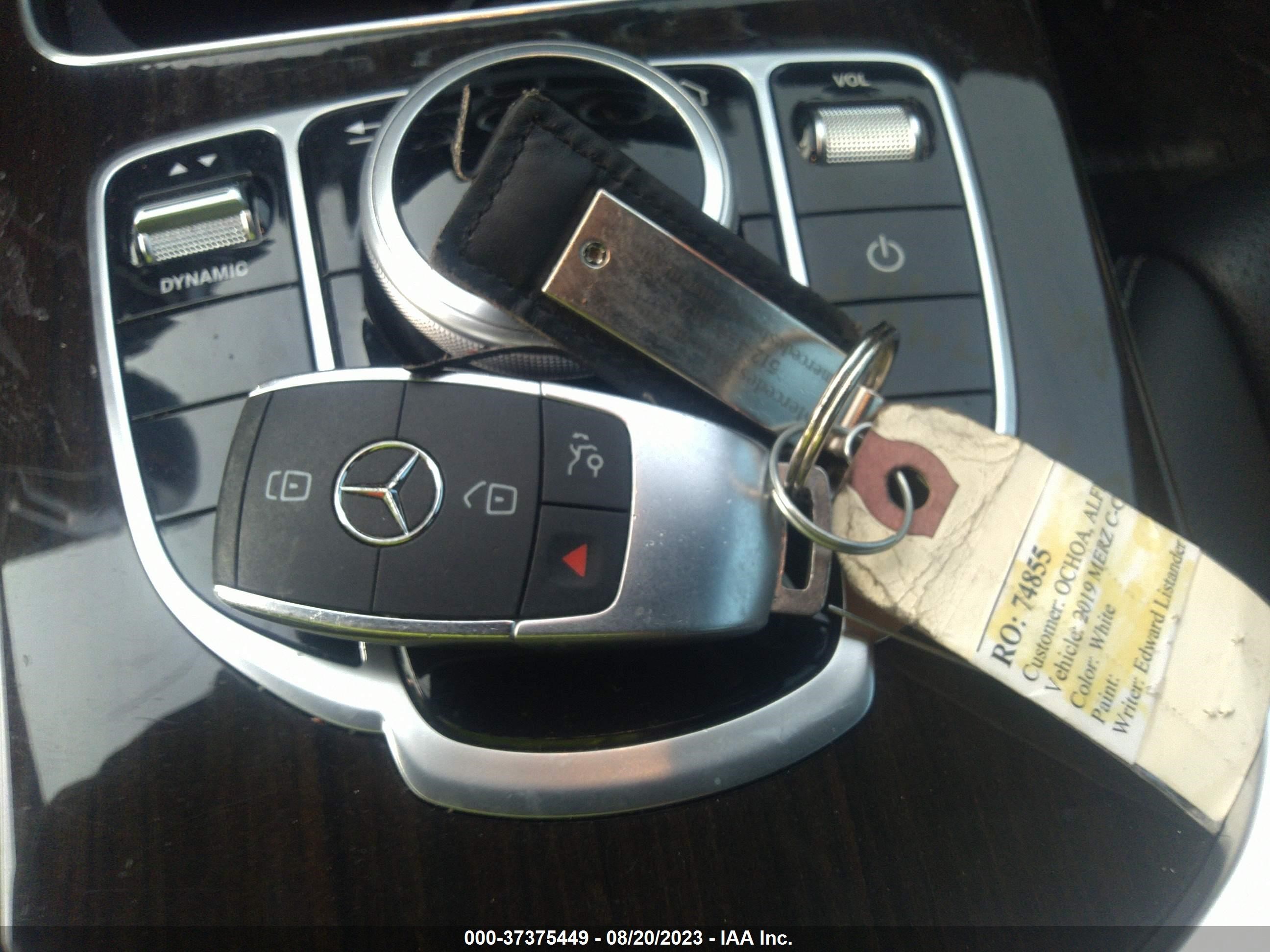 Photo 10 VIN: 55SWF8EB1KU300067 - MERCEDES-BENZ C-KLASSE 