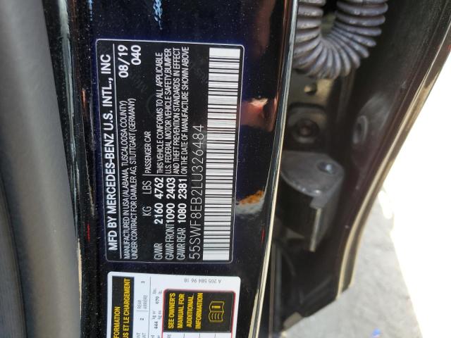 Photo 11 VIN: 55SWF8EB2LU326484 - MERCEDES-BENZ C 300 4MAT 