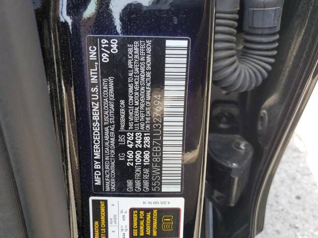 Photo 11 VIN: 55SWF8EB7LU327694 - MERCEDES-BENZ C 300 4MAT 