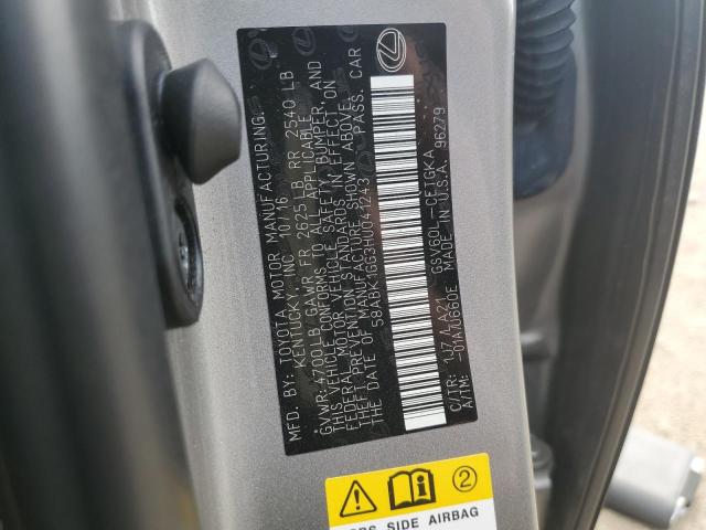 Photo 11 VIN: 58ABK1GG3HU041243 - LEXUS ES 350 
