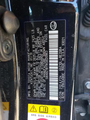 Photo 11 VIN: 58ABZ1B11KU020963 - LEXUS ES350 