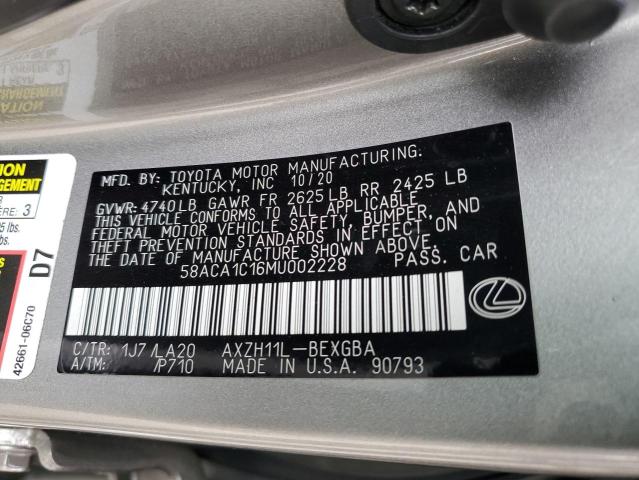 Photo 11 VIN: 58ACA1C16MU002228 - LEXUS ES300 