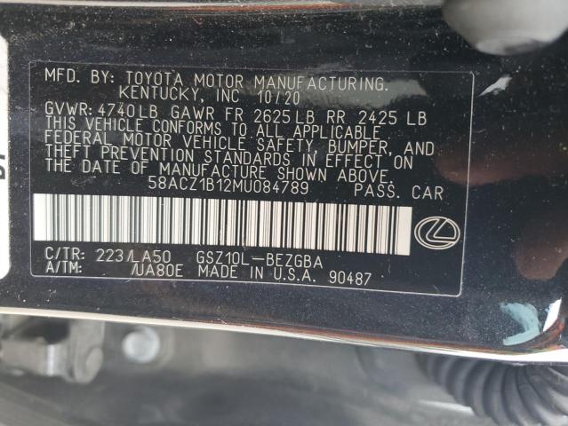 Photo 11 VIN: 58ACZ1B12MU084789 - LEXUS ES 350 BAS 