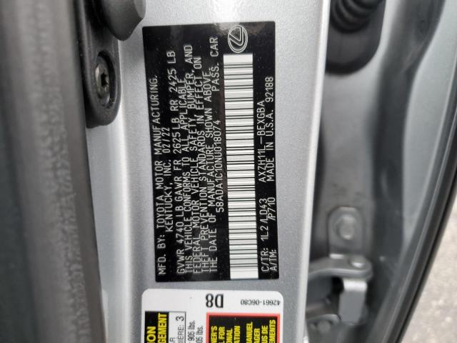 Photo 11 VIN: 58ADA1C10NU018074 - LEXUS ES 300H BA 