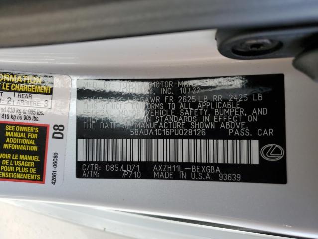 Photo 12 VIN: 58ADA1C16PU028126 - LEXUS ES300 