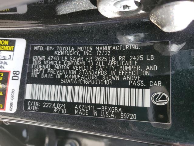 Photo 11 VIN: 58ADA1C16PU030104 - LEXUS ES300 