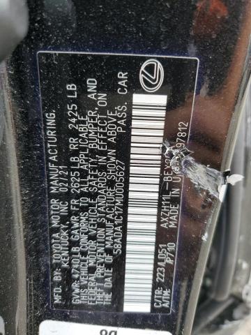 Photo 11 VIN: 58ADA1C17MU005627 - LEXUS ES 300H 