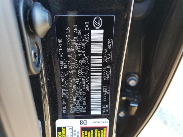 Photo 11 VIN: 58ADA1C17NU013745 - LEXUS ES 300H BA 