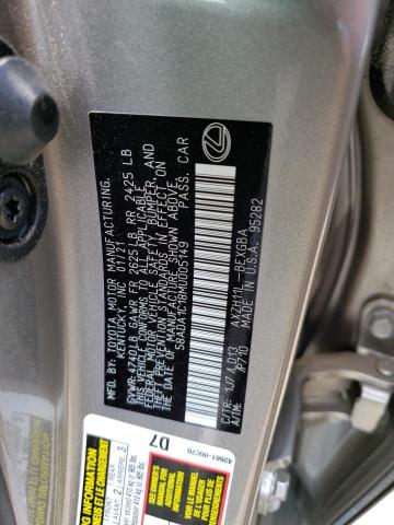 Photo 12 VIN: 58ADA1C18MU005149 - LEXUS ES 300H 