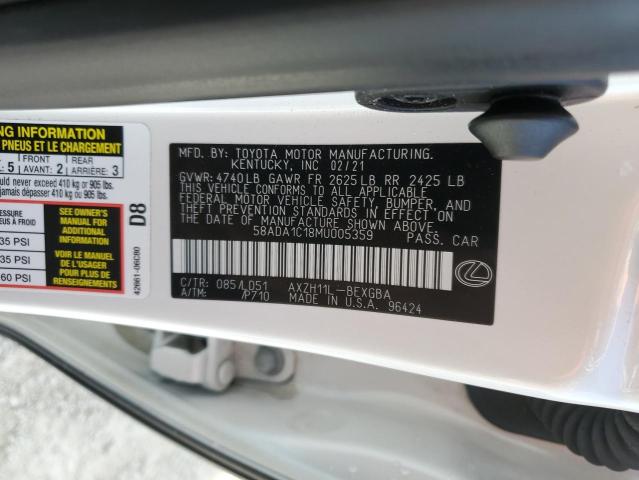 Photo 11 VIN: 58ADA1C18MU005359 - LEXUS ES300 