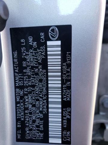 Photo 12 VIN: 58ADA1C19MU008528 - LEXUS ES 300H 