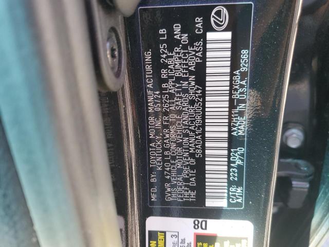 Photo 12 VIN: 58ADA1C19RU052147 - LEXUS ES 300H BA 