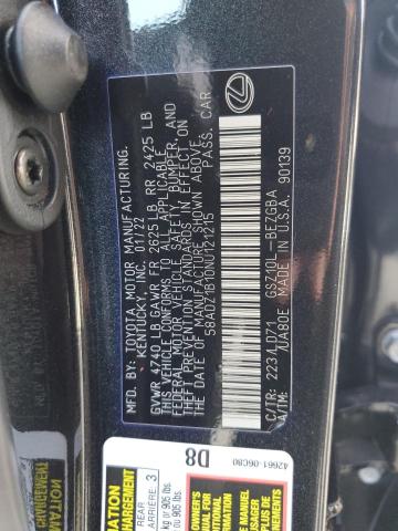 Photo 11 VIN: 58ADZ1B10NU121215 - LEXUS ES 350 BAS 