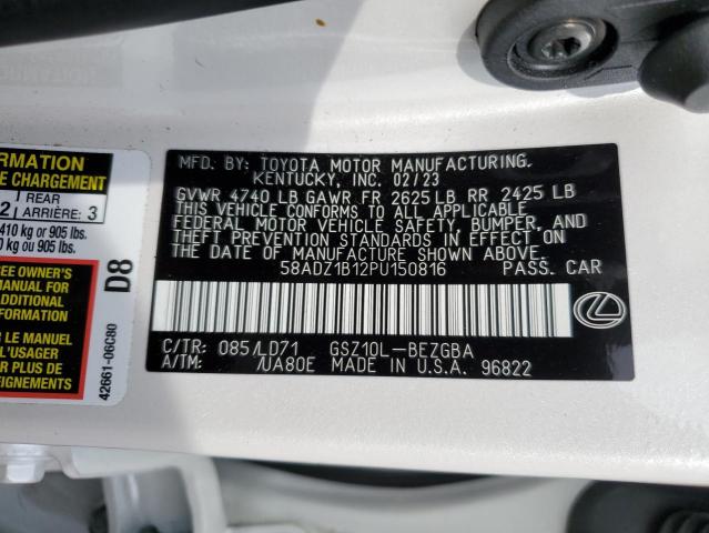 Photo 12 VIN: 58ADZ1B12PU150816 - LEXUS ES350 