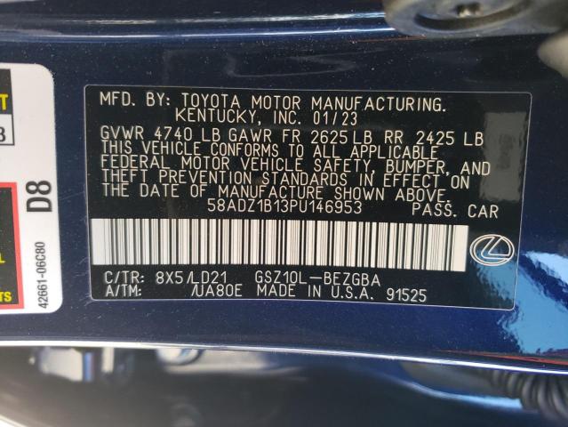 Photo 12 VIN: 58ADZ1B13PU146953 - LEXUS ES350 