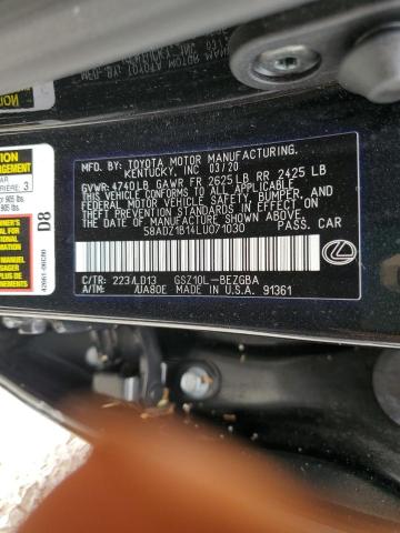 Photo 9 VIN: 58ADZ1B14LU071030 - LEXUS ES 350 