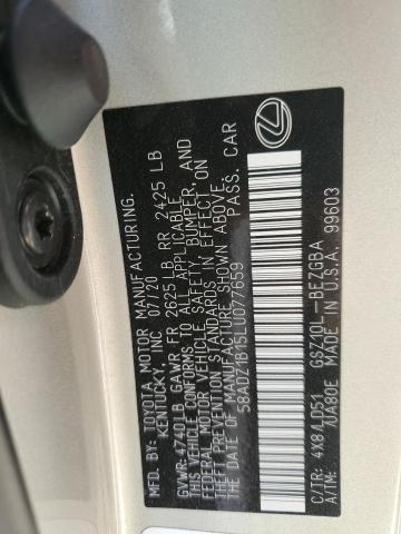 Photo 12 VIN: 58ADZ1B15LU077659 - LEXUS ES 350 