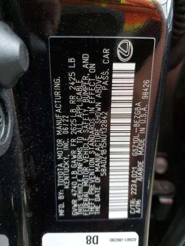 Photo 12 VIN: 58ADZ1B15NU132842 - LEXUS ES350 