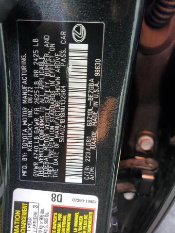 Photo 12 VIN: 58ADZ1B18NU132964 - LEXUS ES350 