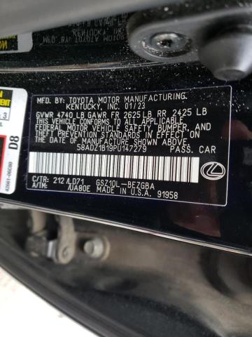 Photo 11 VIN: 58ADZ1B19PU147279 - LEXUS ES350 