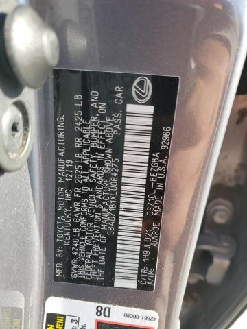 Photo 12 VIN: 58ADZ1B1XLU064275 - LEXUS ES 350 