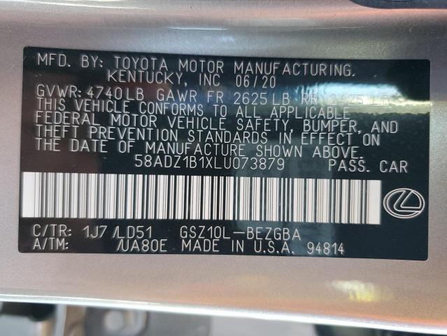 Photo 11 VIN: 58ADZ1B1XLU073879 - LEXUS ES350 