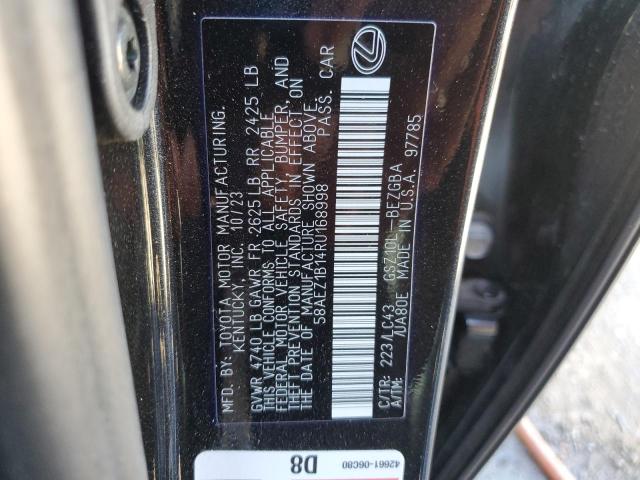 Photo 12 VIN: 58AEZ1B14RU168998 - LEXUS ES 350 BAS 