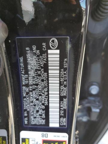 Photo 11 VIN: 58AEZ1B16LU057098 - LEXUS ES350 