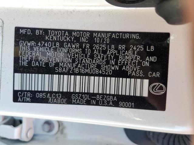 Photo 11 VIN: 58AFZ1B16MU084520 - LEXUS ES350 