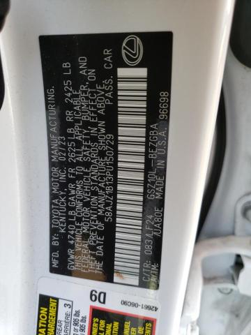 Photo 12 VIN: 58AJZ1B13PU150729 - LEXUS ES350 