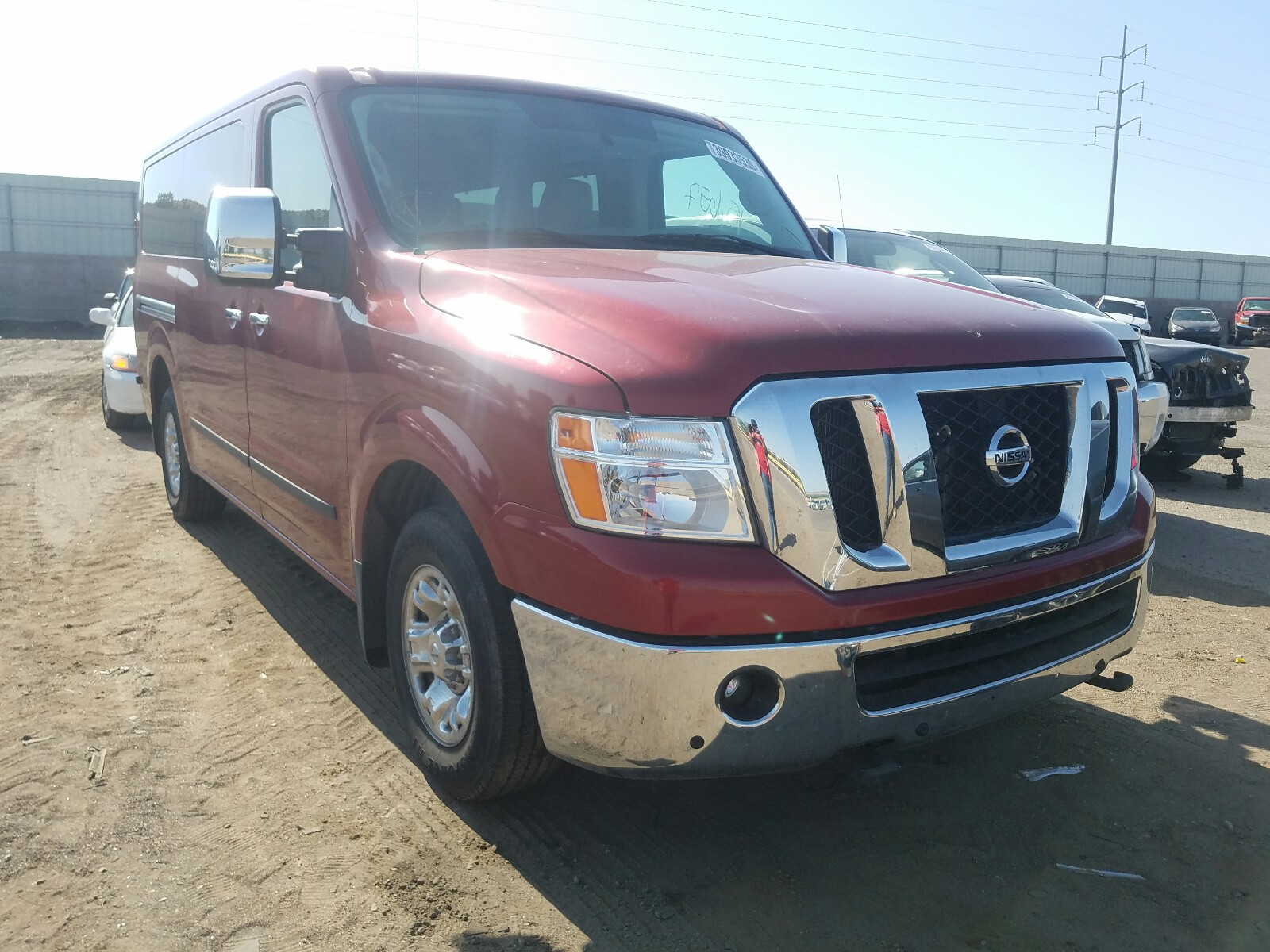 Photo 8 VIN: 5BZAF0AA0HN853510 - NISSAN NV 3500 