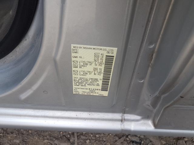 Photo 9 VIN: 5BZAF0AA7GN854989 - NISSAN NV 3500 S 