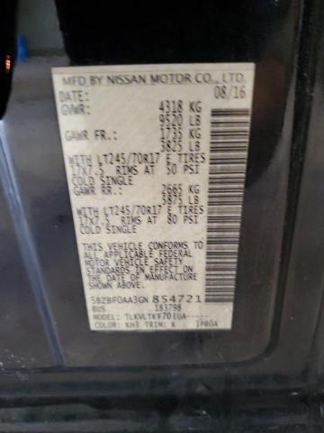 Photo 12 VIN: 5BZBF0AA3GN854721 - NISSAN NV 3500 S 