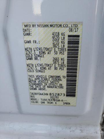 Photo 12 VIN: 5BZBF0AA3HN852873 - NISSAN NV 3500 S 