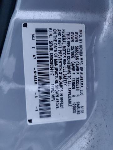 Photo 12 VIN: 5FNRL18062B034117 - HONDA ODYSSEY EX 