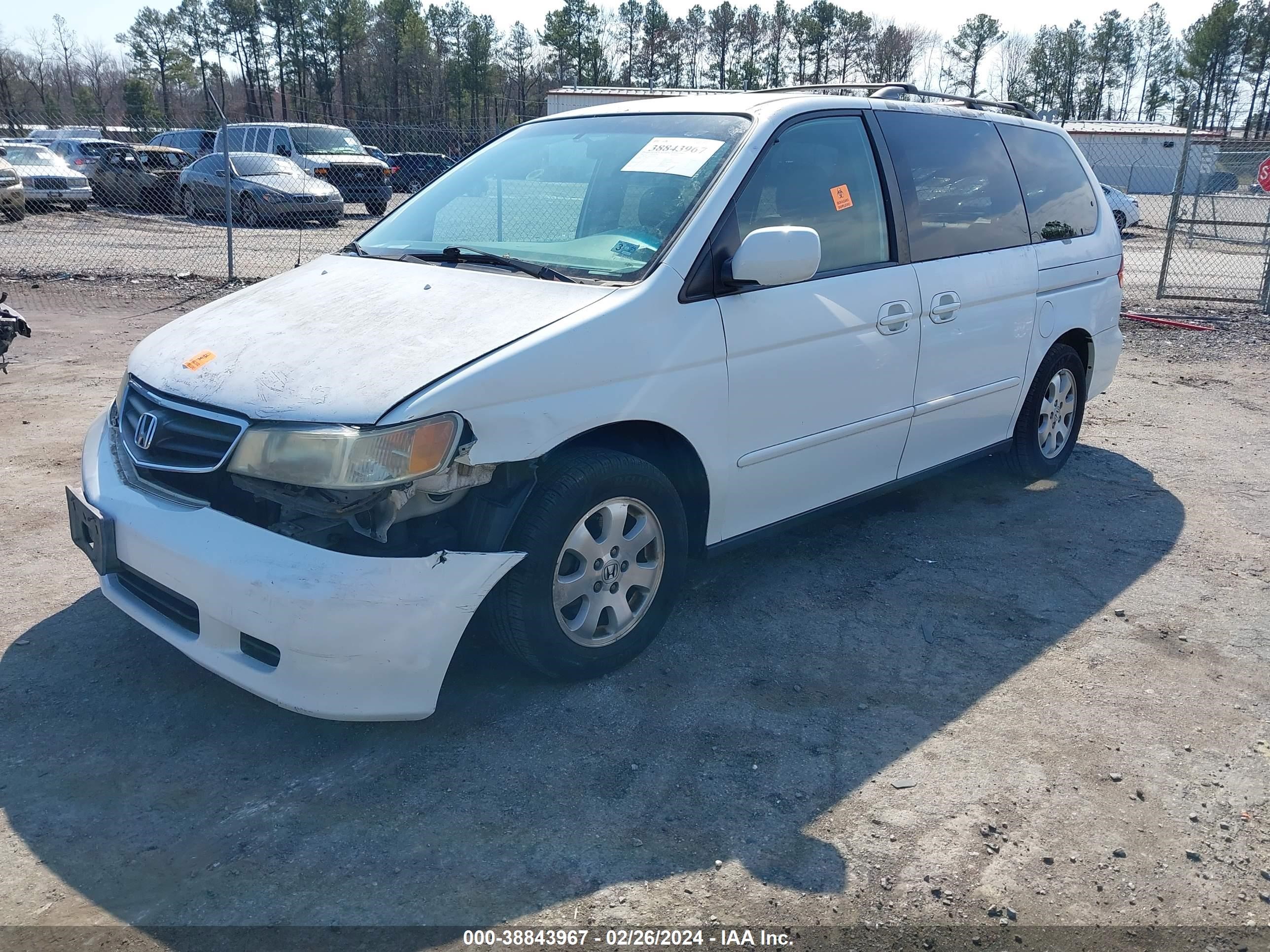 Photo 1 VIN: 5FNRL18093B157010 - HONDA ODYSSEY 