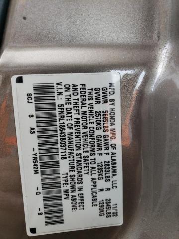 Photo 12 VIN: 5FNRL18643B037118 - HONDA ODYSSEY EX 