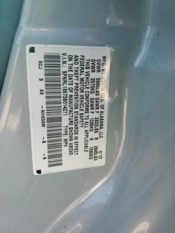 Photo 12 VIN: 5FNRL18673B014271 - HONDA ODYSSEY EX 