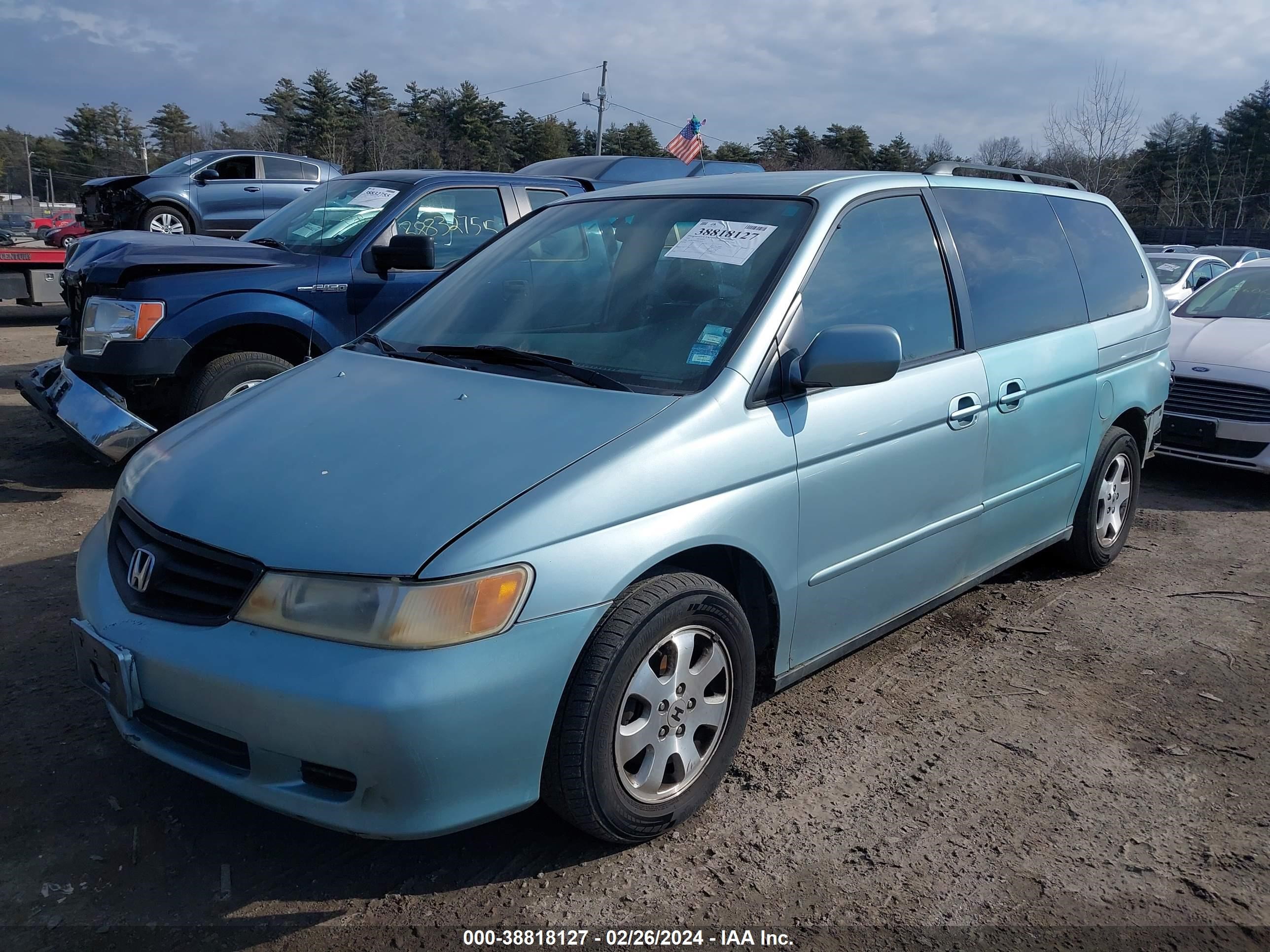 Photo 1 VIN: 5FNRL18763B053314 - HONDA ODYSSEY 