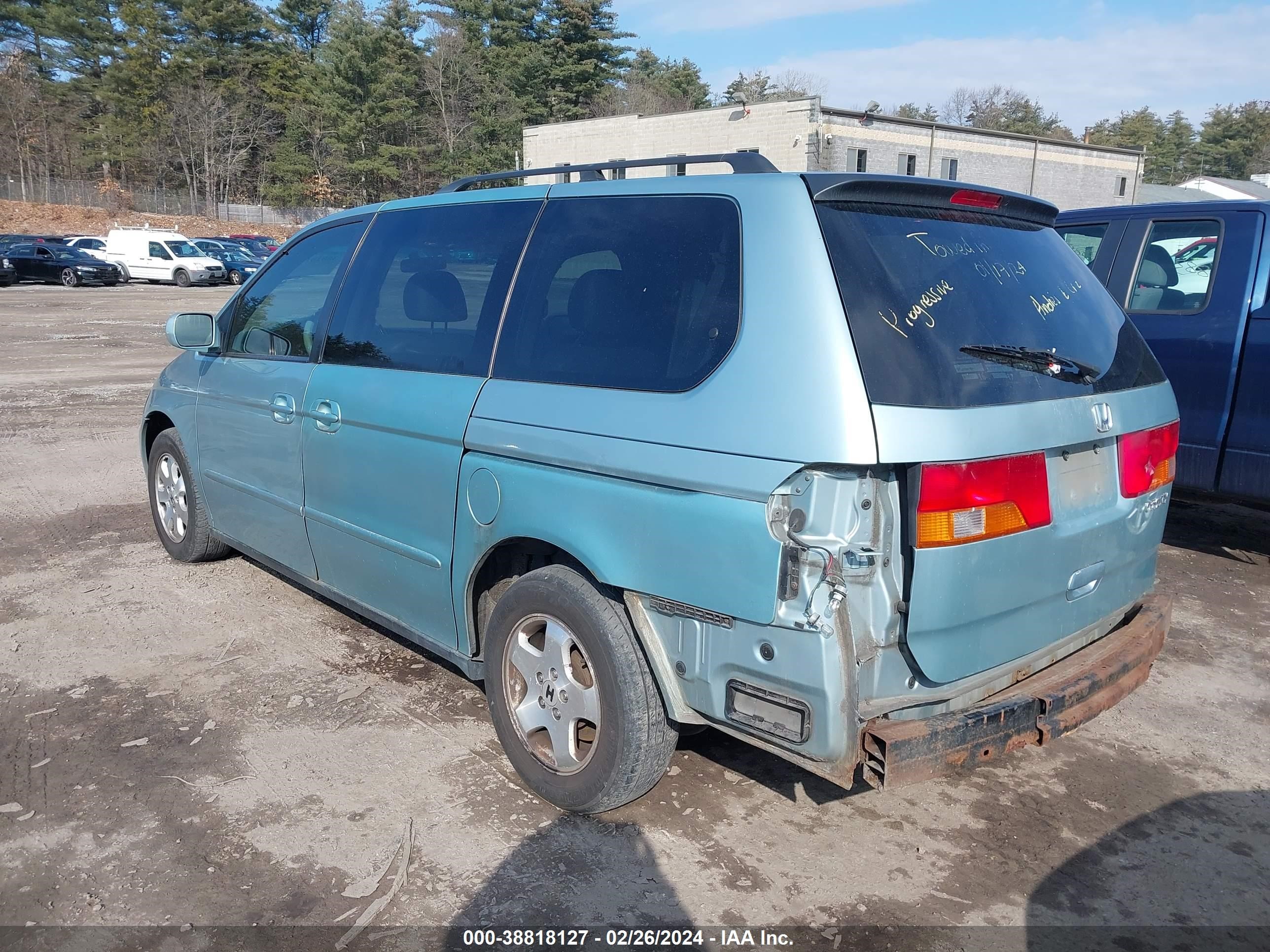 Photo 2 VIN: 5FNRL18763B053314 - HONDA ODYSSEY 