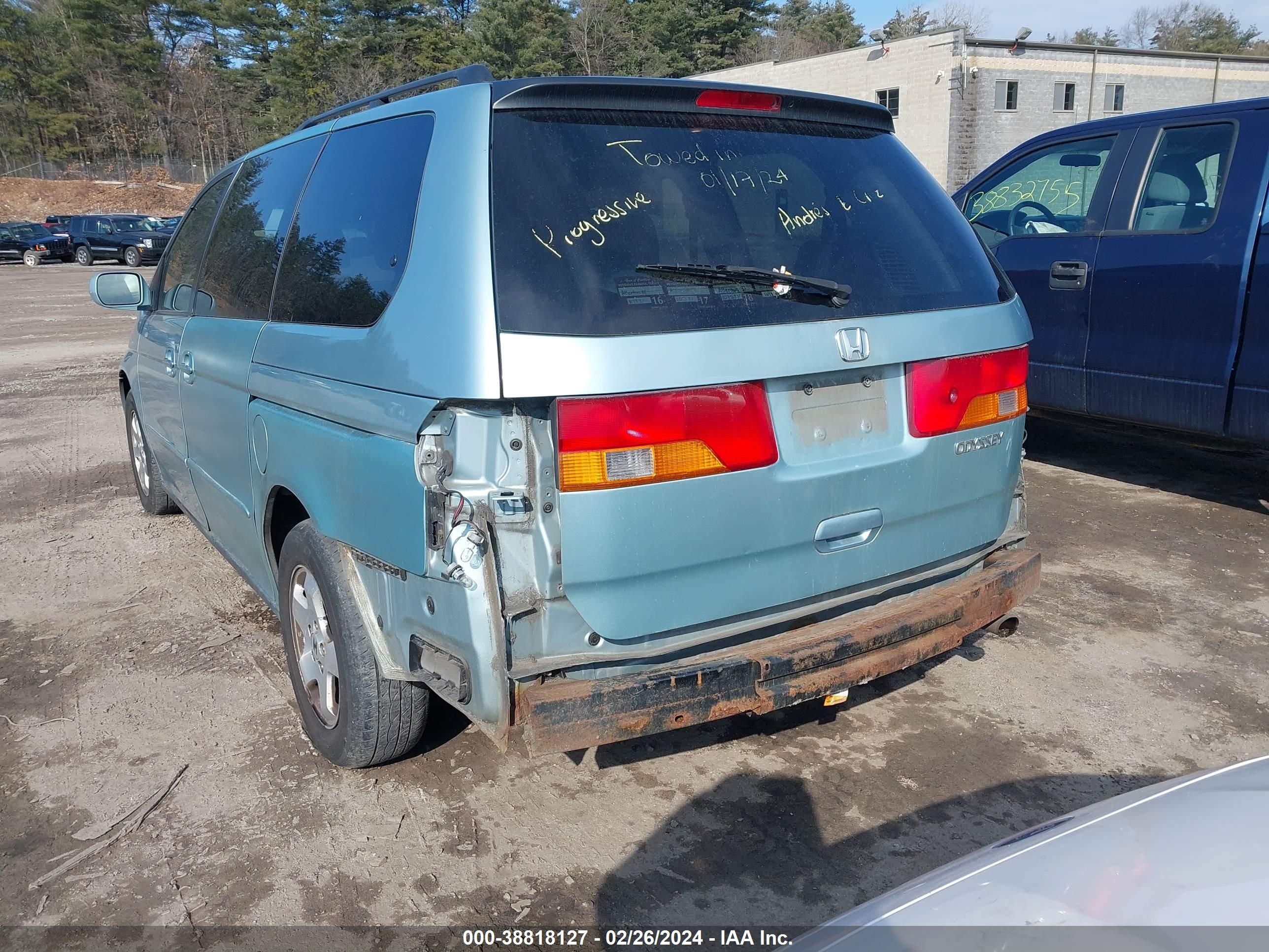 Photo 5 VIN: 5FNRL18763B053314 - HONDA ODYSSEY 