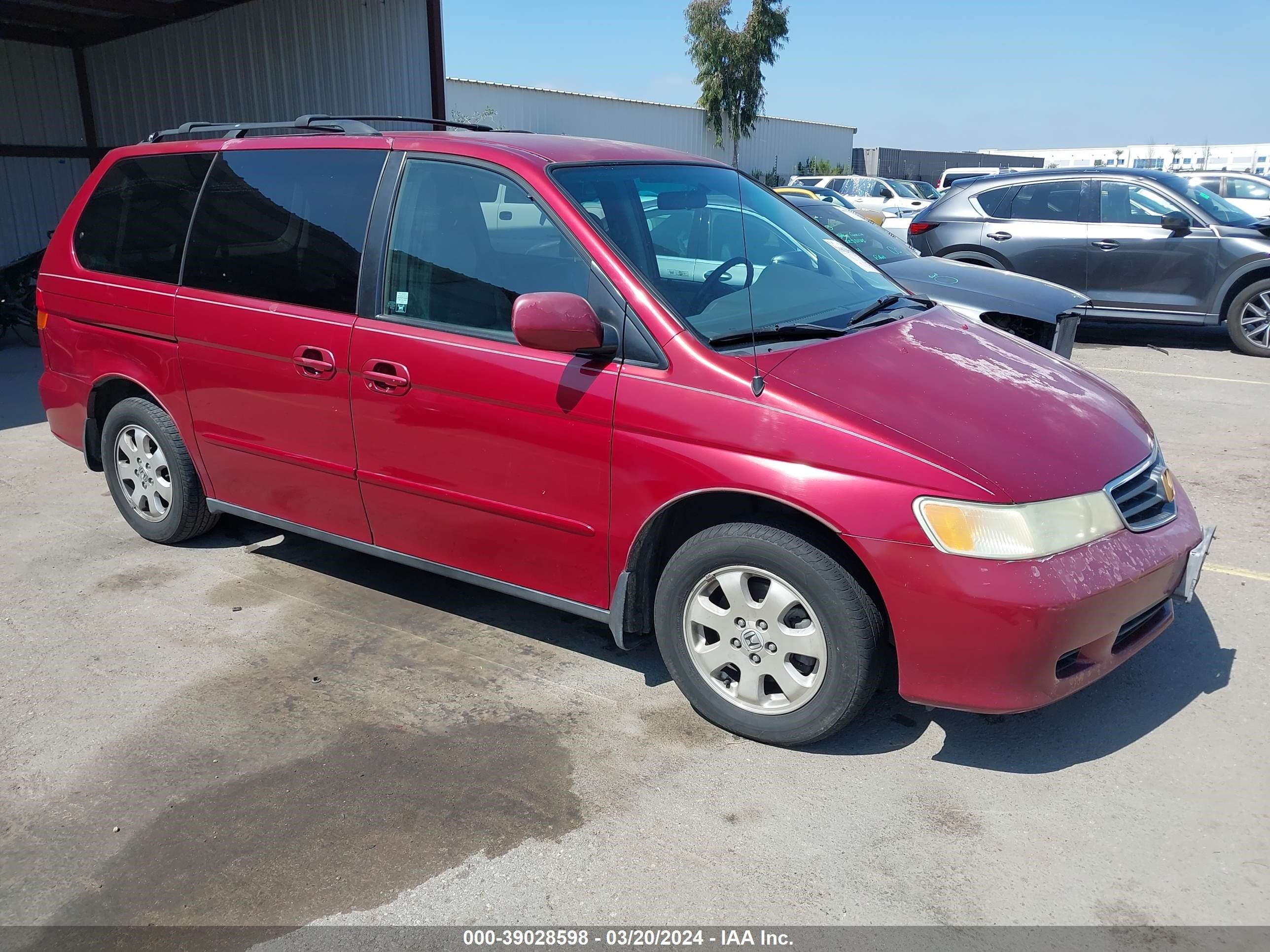 Photo 0 VIN: 5FNRL18973B006598 - HONDA ODYSSEY 