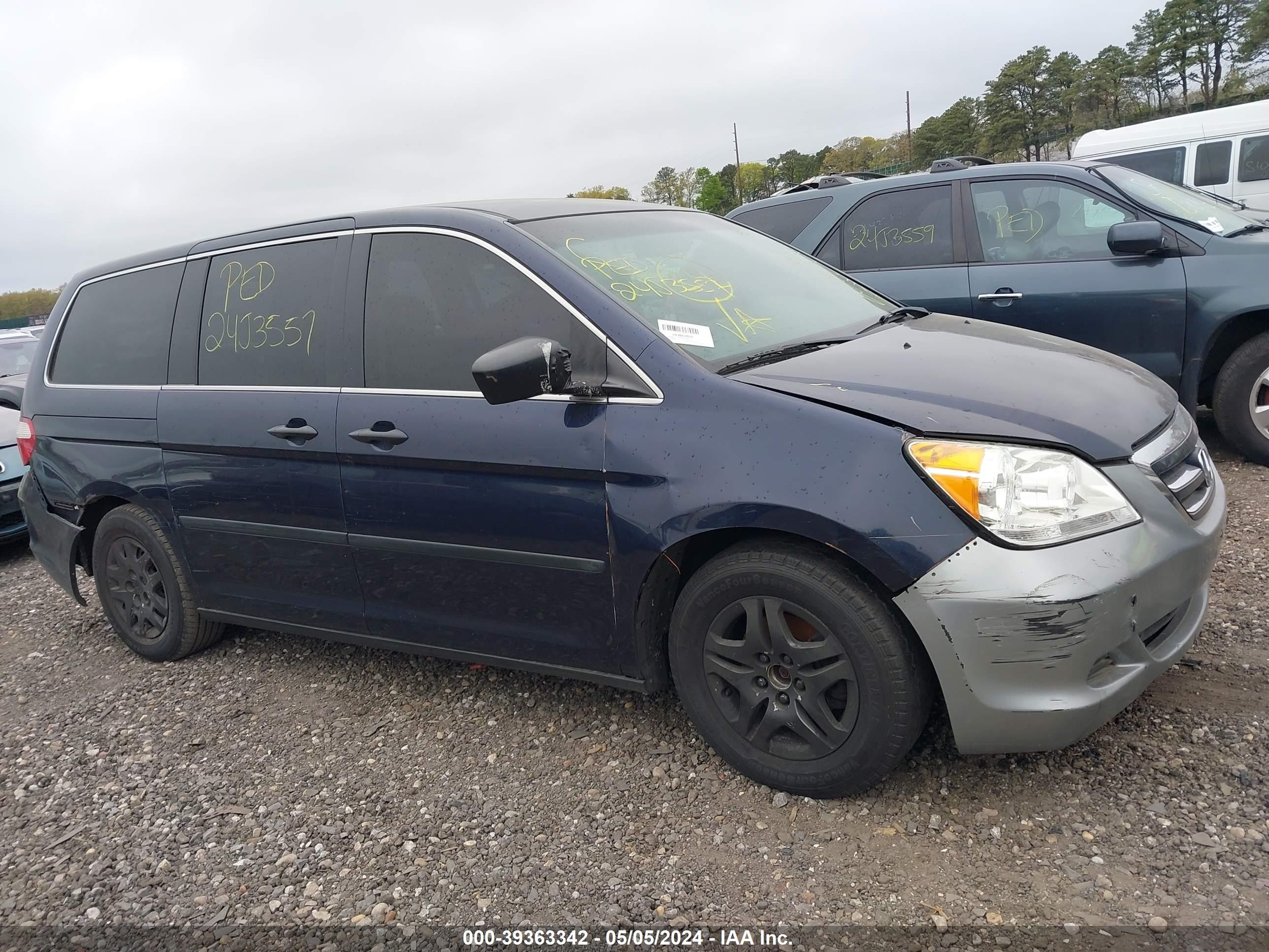 Photo 5 VIN: 5FNRL38207B134069 - HONDA ODYSSEY 