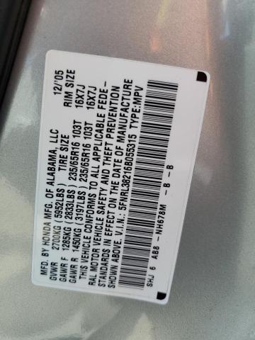 Photo 13 VIN: 5FNRL38216B055315 - HONDA ODYSSEY LX 