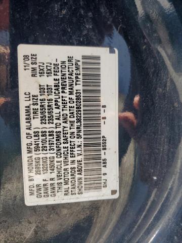 Photo 12 VIN: 5FNRL38229B028631 - HONDA ODYSSEY LX 